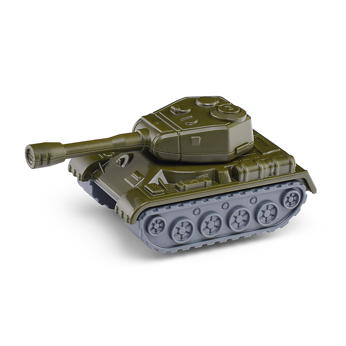 Автомобиль-трейлер "Сити" инерционный (со светом и звуком) + танк "Штурм" инерционный, вертолёт "Шт