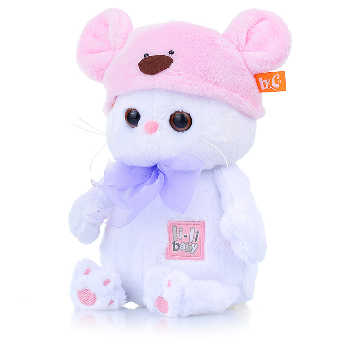 Кошка Ли-Ли BABY в шапке "Мышка"