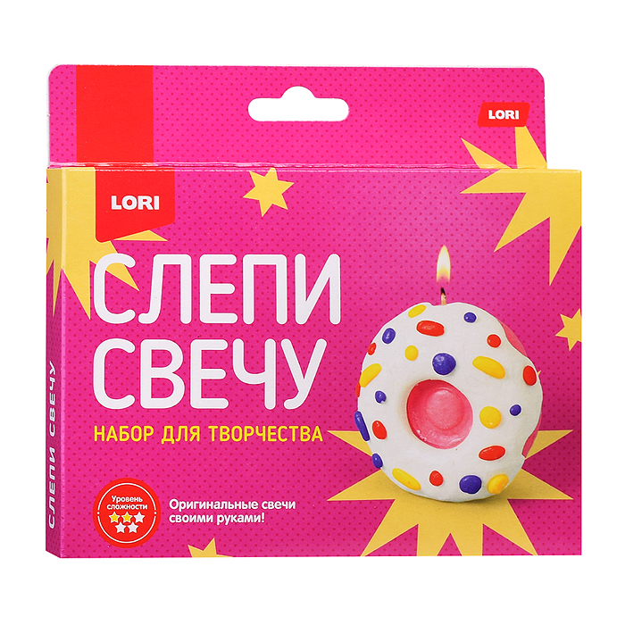 Слепи свечу "Пончик" Слепи свечу "Пончик"