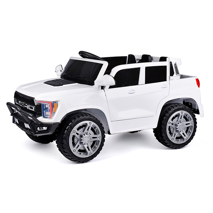 Электромобиль U023397Y "Городской гигант" на аккумуляторе, с р/у управлением, в коробке (белый)