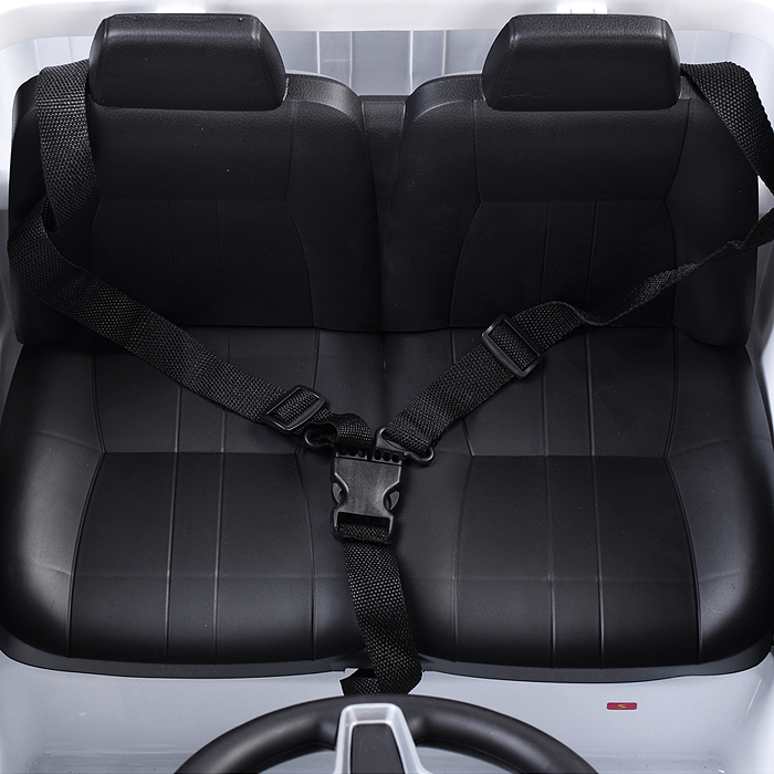 Электромобиль U023397Y "Городской гигант" на аккумуляторе, с р/у управлением, в коробке (белый)