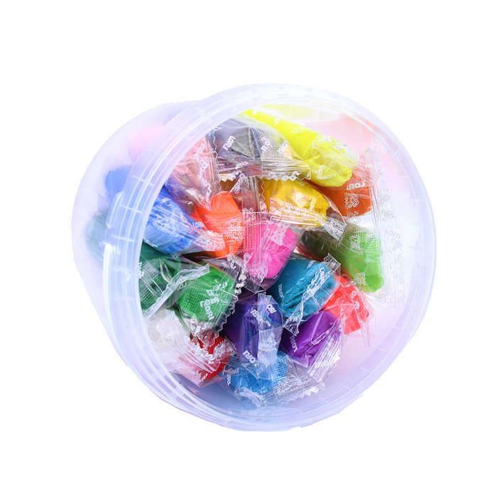 Фото к товару Пластишка. Тесто для лепки 18 цв по 24 гр с формочкой (ведерко с ручкой) Пластишка. Тесто для лепки 18 цв по 24 гр с формочкой (ведерко с ручкой)