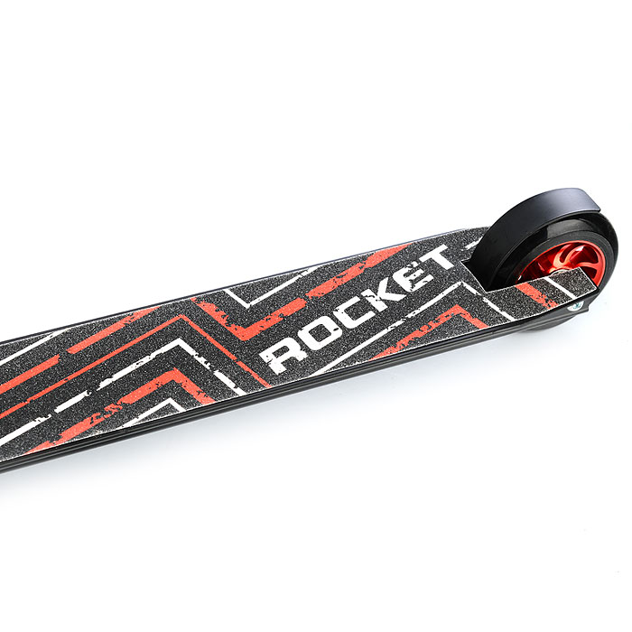 Фото к товару Самокат трюковый ROCKET,колеса PU/алюминий 100 мм,ABEC 7 Самокат трюковый ROCKET,колеса PU/алюминий 100 мм,ABEC 7