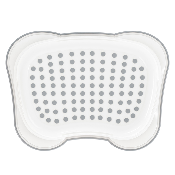 Табурет (подставка) антискользящий (белый) 