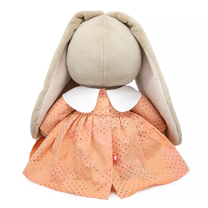 Зайка Ми Большой в персиковом платье