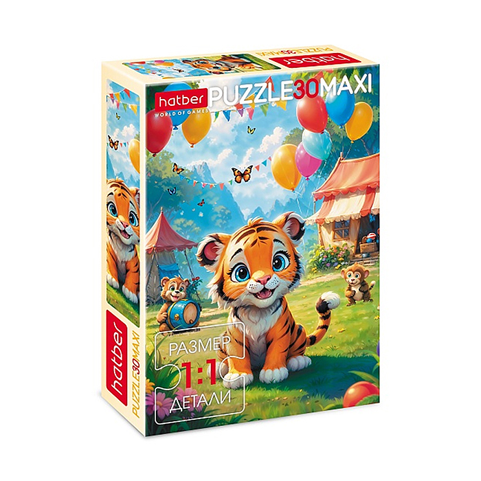 Пазлы MAXI 30 "Праздник на полянке"