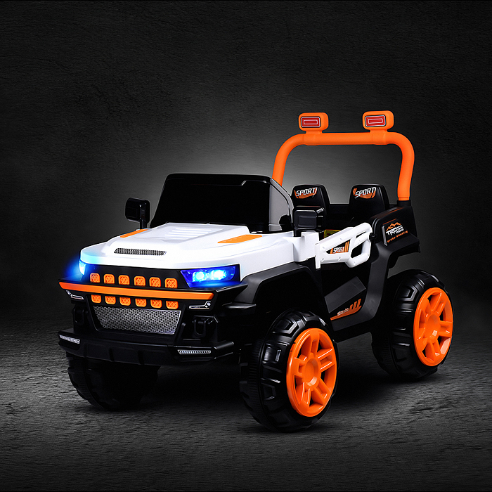 Фото к товару Электромобиль детский FB-616 "Внедорожник" (цвет белый) Электромобиль детский FB-616 "Внедорожник" (цвет белый)