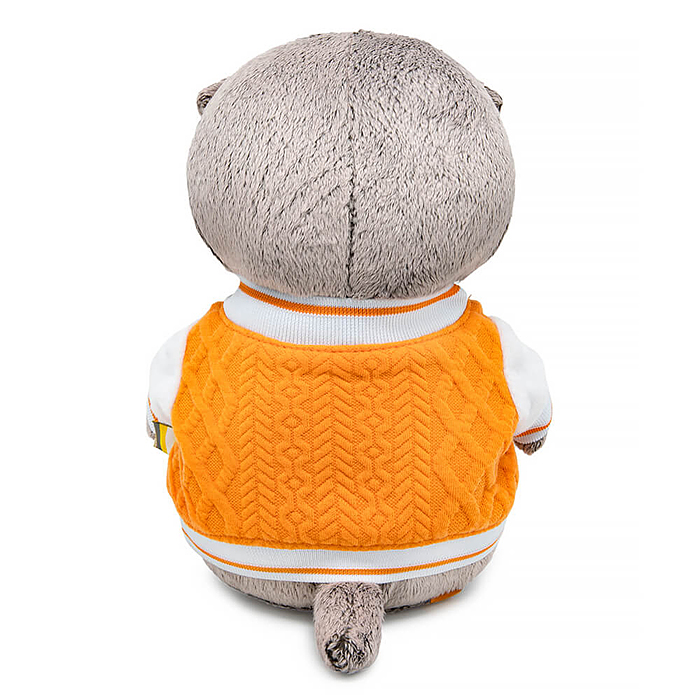 Кот Басик BABY в бомбере на кнопках