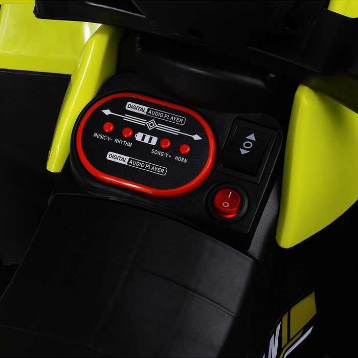 Фото к товару Электромобиль детский FLT-868 "Квадроцикл" (цвет зеленый) Электромобиль детский FLT-868 "Квадроцикл" (цвет зеленый)