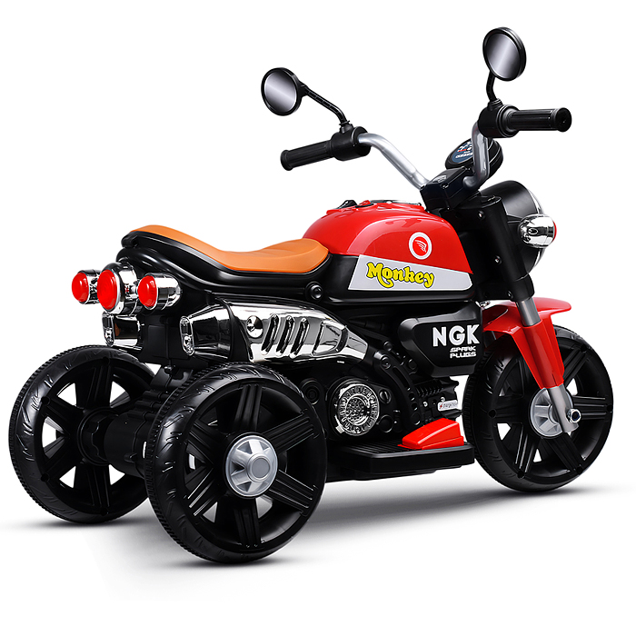 Фото к товару Электромобиль детский FEY-903 "Байк" (цвет красный) Электромобиль детский FEY-903 "Байк" (цвет красный)