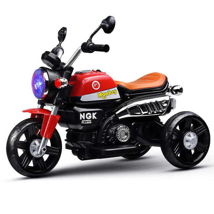 Фото к товару Электромобиль детский FEY-903 "Байк" (цвет красный) Электромобиль детский FEY-903 "Байк" (цвет красный)