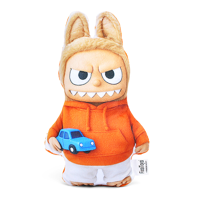 Игрушка-подушка Лабу с машинкой 