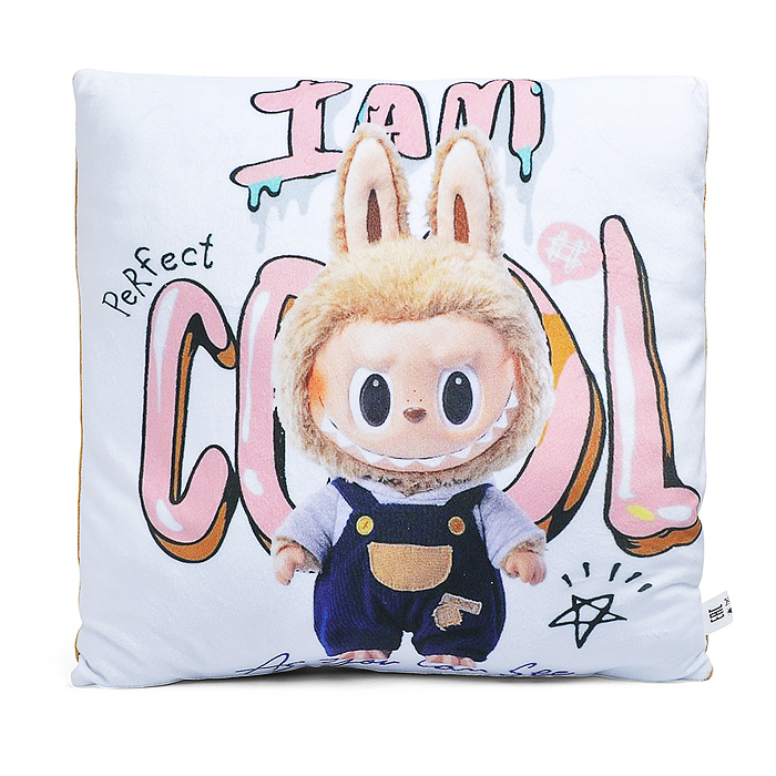 Игрушка-подушка Лабу в комбинезоне 