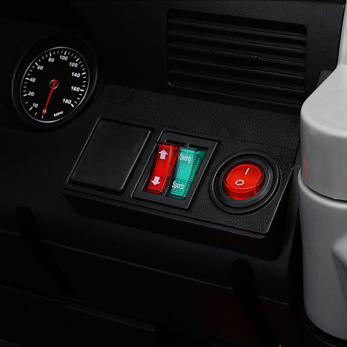 Электромобиль детский FB-616 "Внедорожник" (цвет серый)