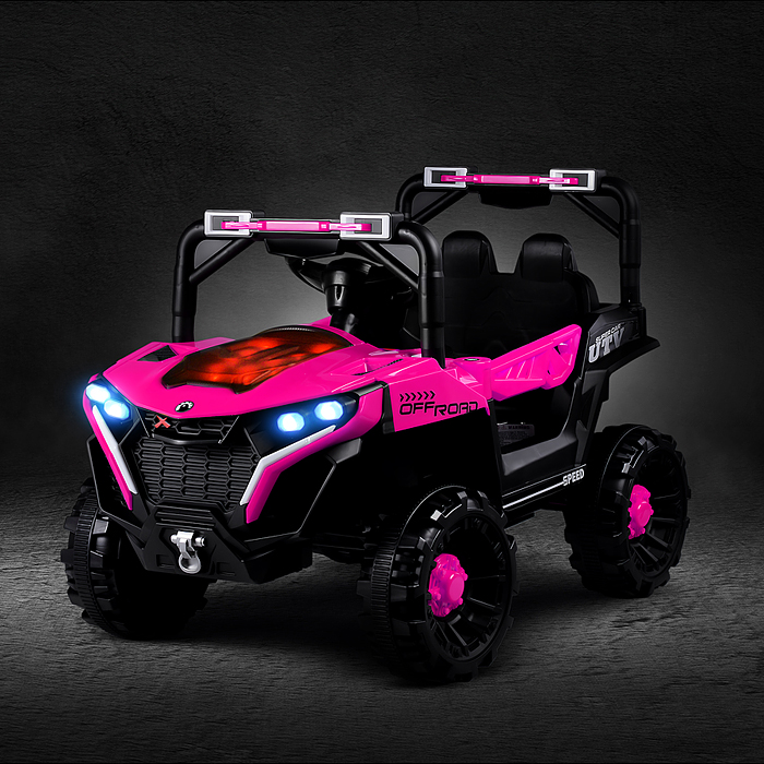 Фото к товару Электромобиль детский 618 "Внедорожник" (цвет розовый) Электромобиль детский 618 "Внедорожник" (цвет розовый)