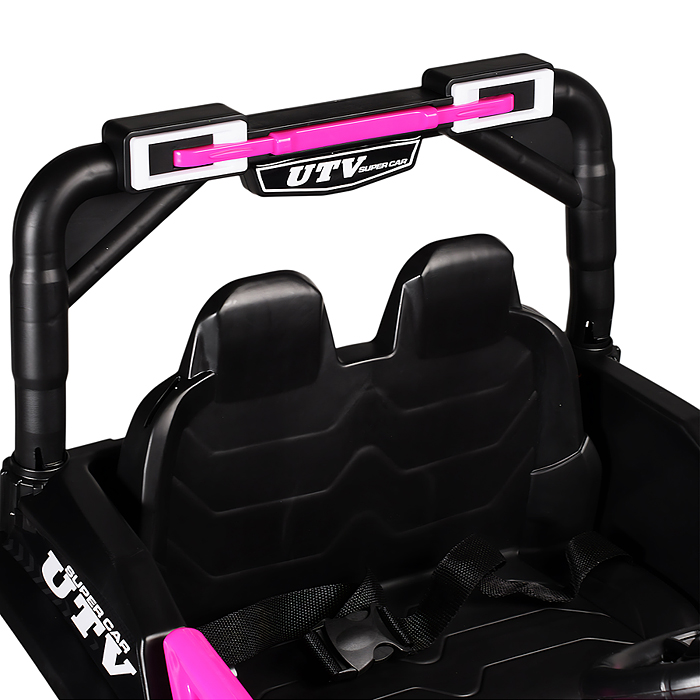 Фото к товару Электромобиль детский 618 "Внедорожник" (цвет розовый) Электромобиль детский 618 "Внедорожник" (цвет розовый)