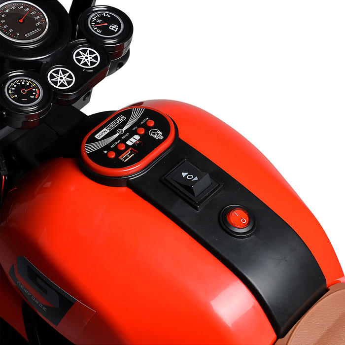 Фото к товару Мотоцикл детский MH-515 (цвет красный) Мотоцикл детский MH-515 (цвет красный)