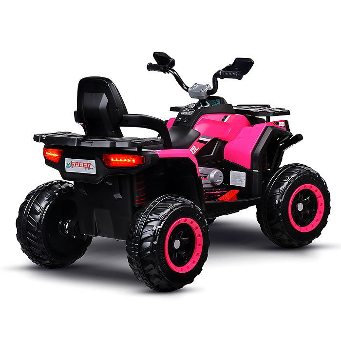 Электромобиль детский NEL-007 "Квадроцикл" (цвет черно-розовый)