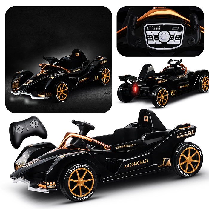 Электромобиль детский BDL-6688 "Ралли" (цвет черный)