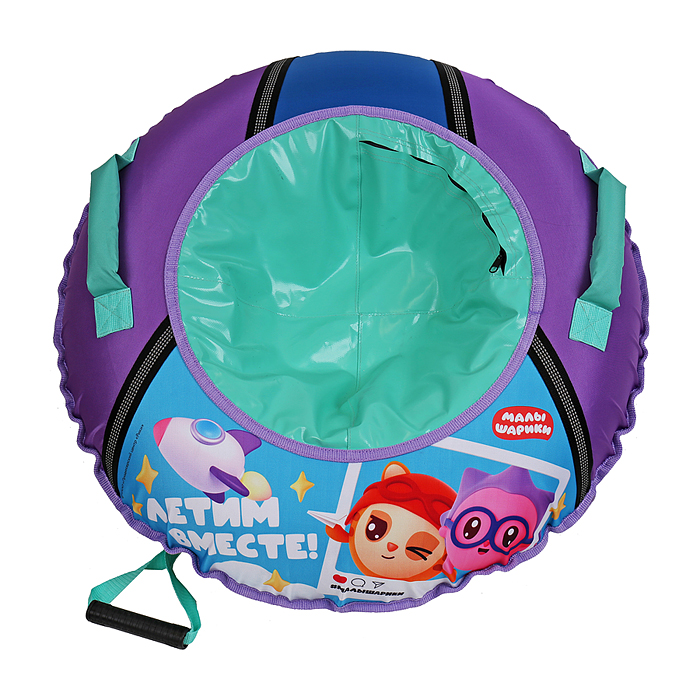 Фото к товару Игрушка. Тюбинг с рисунком 80см (Малышарики) Игрушка. Тюбинг с рисунком 80см (Малышарики)
