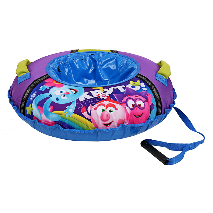 Фото к товару Игрушка. Тюбинг с рисунком 70см (Смешарики) Игрушка. Тюбинг с рисунком 70см (Смешарики)