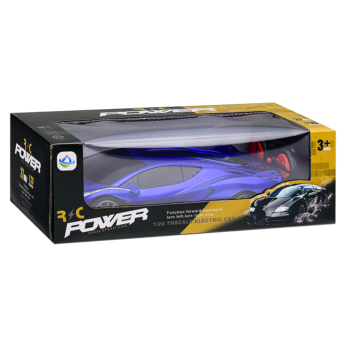 Машина 661-14 "Мега спорт" р/у, 27 MHz , в коробке