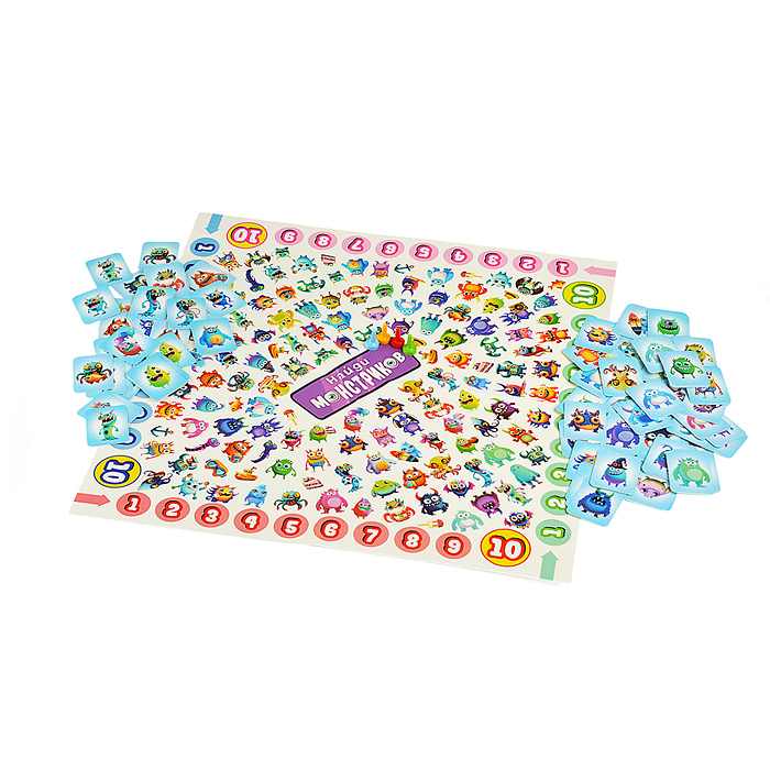 Фото к товару Игра детская настольная "Найди монстриков. New!" Игра детская настольная "Найди монстриков. New!"