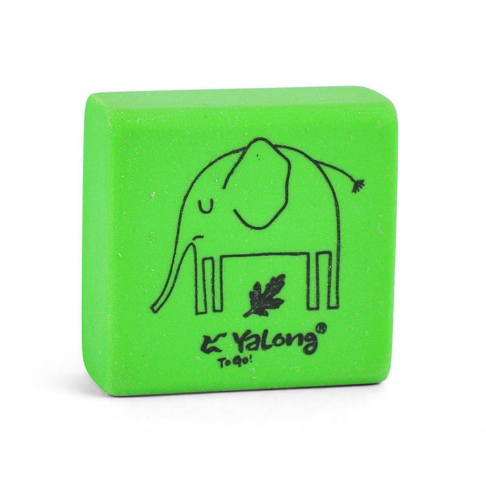 Ластик "Зоопарк" синтетический каучук, квадратный, цвет ассорти, 30*30*10 мм