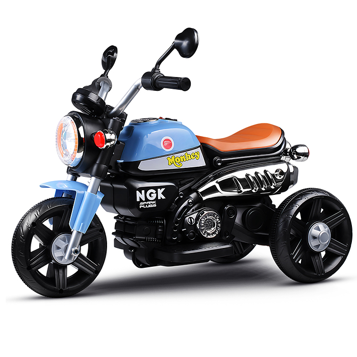 Электромобиль детский FEY-903 "Байк" (цвет синий)