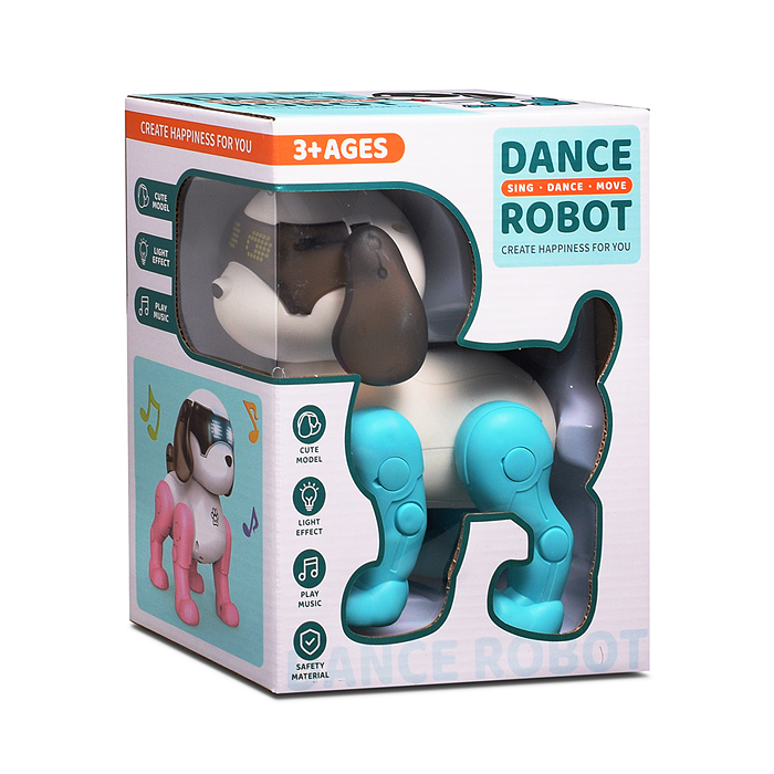 Фото к товару Робот 111-2 "Собака. Танцор" р/у, 27MHz, в коробке Робот 111-2 "Собака. Танцор" р/у, 27MHz, в коробке