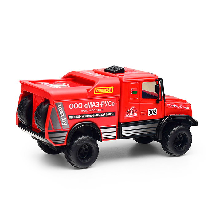 Гоночный грузовик МАЗ-6440RR инерционный (в коробке)