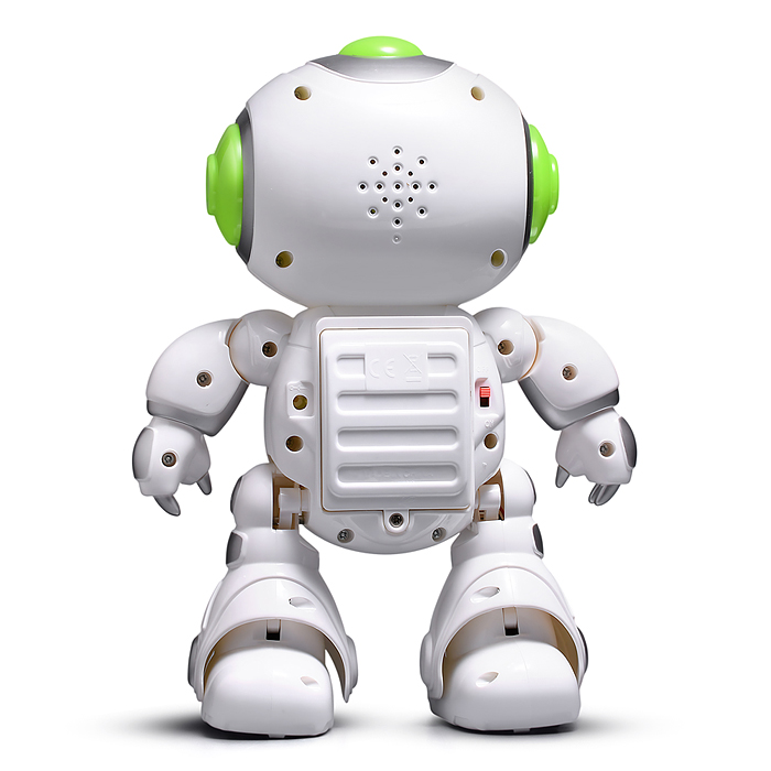 Фото к товару Робот M608-2 "Ботик" р/у, 27MHz, в коробке Робот M608-2 "Ботик" р/у, 27MHz, в коробке