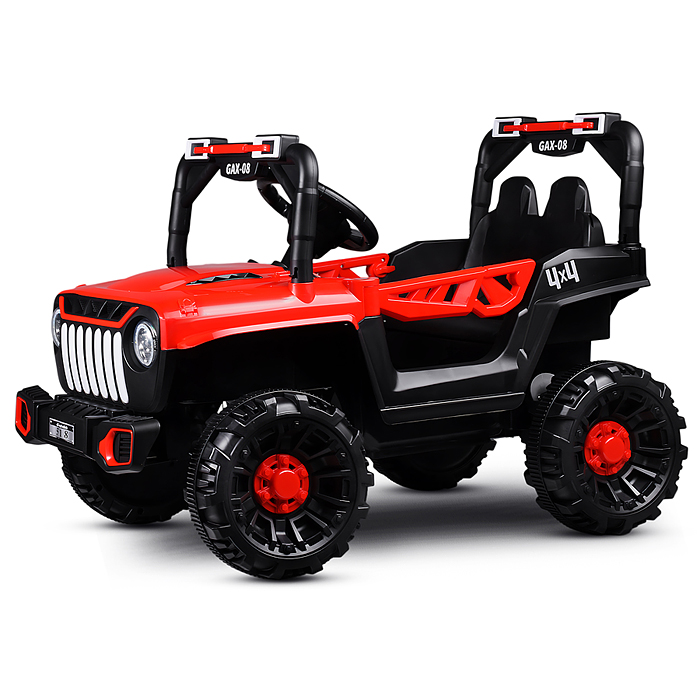 Электромобиль детский 518 "Джип" (цвет красный)