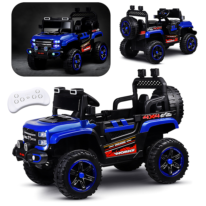 Электромобиль детский MH-828 "Покоритель гор" (цвет синий) Электромобиль детский MH-828 "Покоритель гор" (цвет синий)