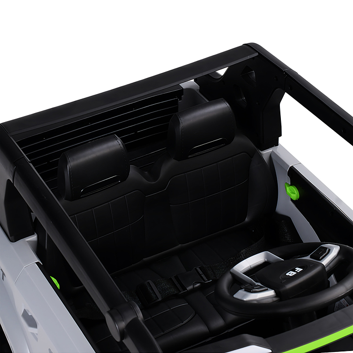 Электромобиль детский FB-916 "Крутой внедорожник" (цвет серый)