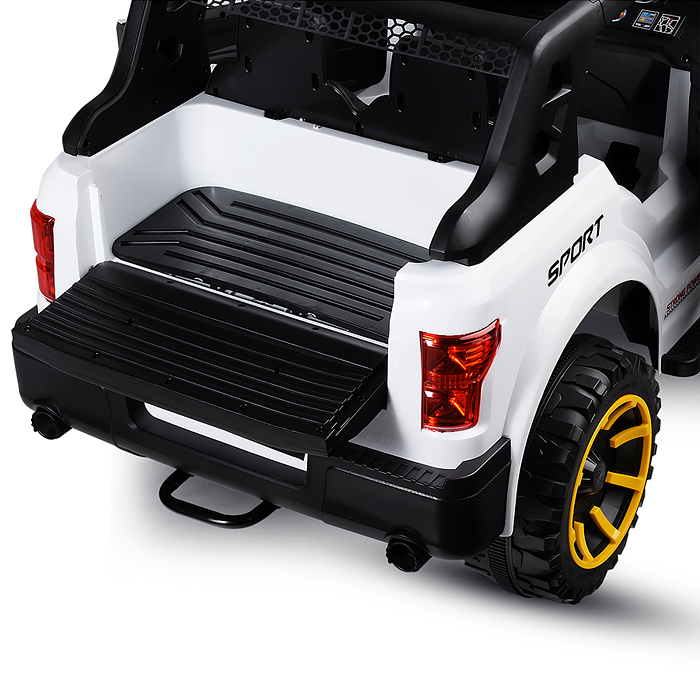 Электромобиль детский FB-916 "Крутой внедорожник" (цвет белый)