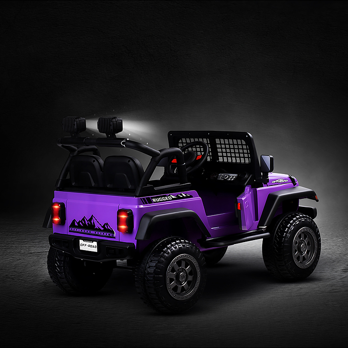 Фото к товару Электромобиль детский NEL-618 "Городской внедорожник" (цвет фиолетовый) Электромобиль детский NEL-618 "Городской внедорожник" (цвет фиолетовый)