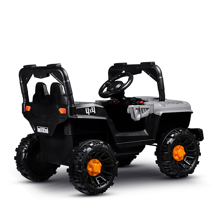 Электромобиль детский 518 "Джип" (цвет серый)