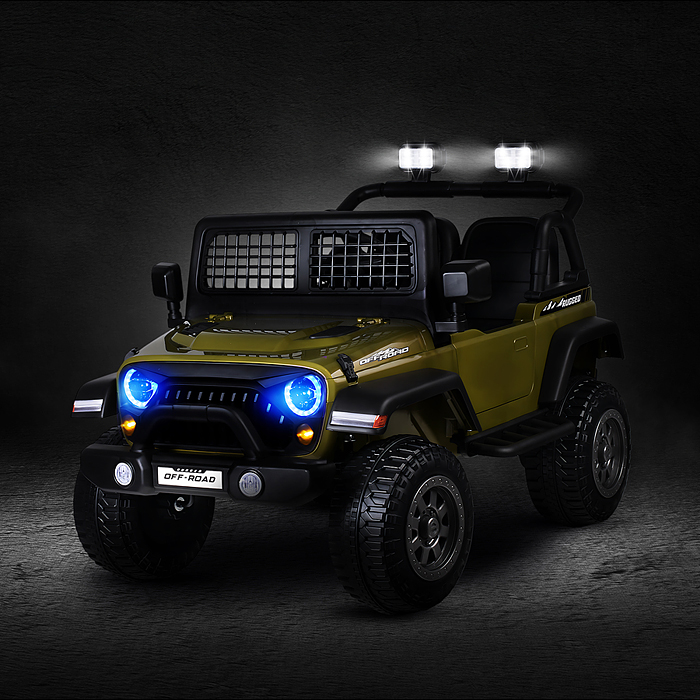 Фото к товару Электромобиль детский NEL-618 "Городской внедорожник" (цвет зеленый) Электромобиль детский NEL-618 "Городской внедорожник" (цвет зеленый)