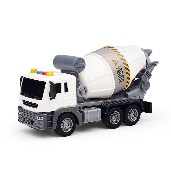 Машина JS102B "Бетономешалка" 1:16 (свет, звук) в коробке