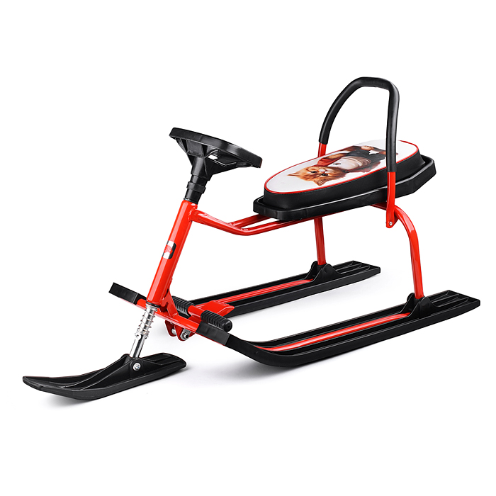 Фото к товару Игрушка Снегокат детский 212 "Play" разборный с высокой рамой и со спинкой (Чарли) Игрушка Снегокат детский 212 "Play" разборный с высокой рамой и со спинкой (Чарли)