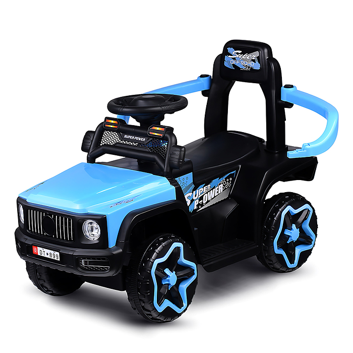 Электромобиль детский DT899 "Супер авто" (цвет голубой)