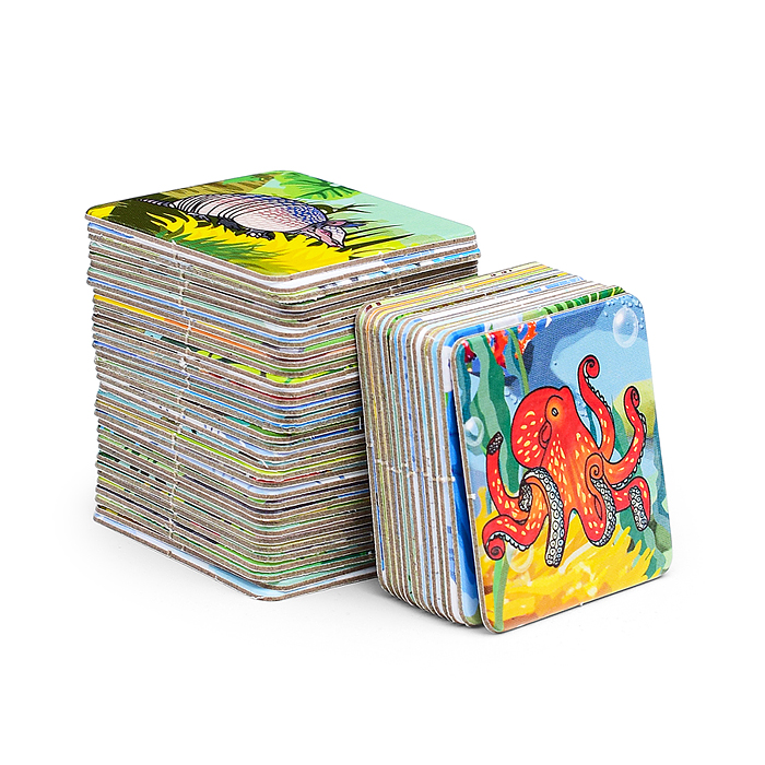 Фото к товару Нескучное лото "Дикие животные" Нескучное лото "Дикие животные"