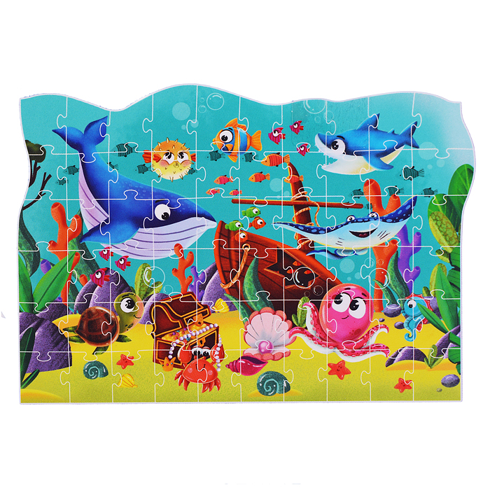 Пазл 60 "Подводный мир"
