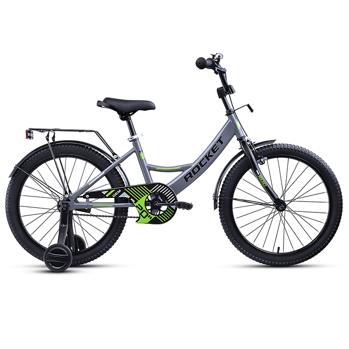 Велосипед 20" Rocket Gem, цвет серый Велосипед 20" Rocket Gem, цвет серый