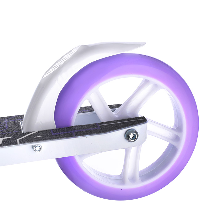 Фото к товару Самокат 2-х колесный ROCKET,колеса PU/ 145 мм,ABEC 7, сиреневый Самокат 2-х колесный ROCKET,колеса PU/ 145 мм,ABEC 7, сиреневый