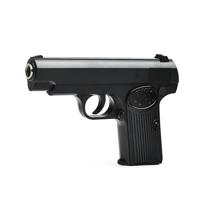 Фото к товару Пистолет пневматический металл, кор.20*4*13,8см Пистолет пневматический металл, кор.20*4*13,8см