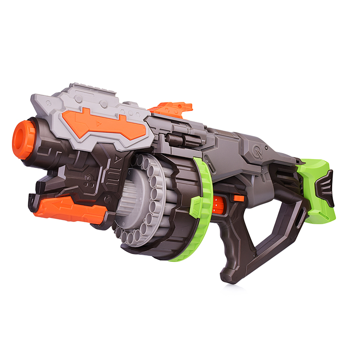 Бластер FJ8034 "Speed detonation" с мягкими пулями, в коробке