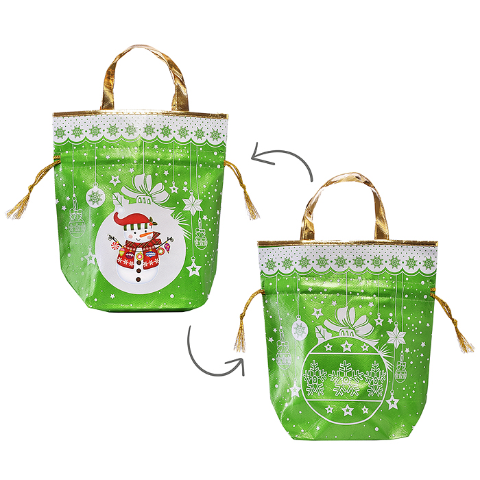 Сумка-мешок 00-3168 "Подарок от Дедушки Мороза"