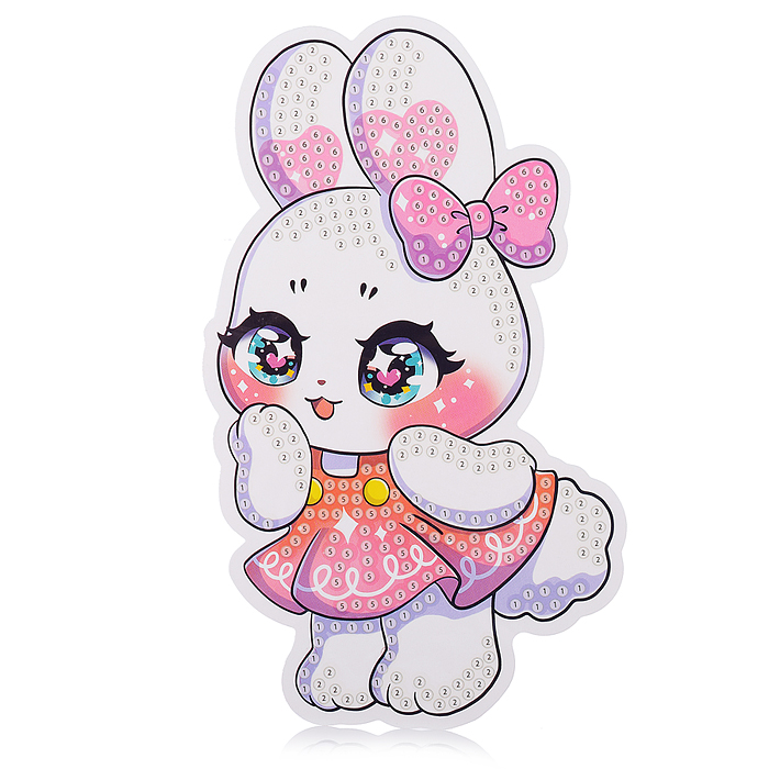 Фото к товару Алмазная мозаика фигурная "Милые животные" Алмазная мозаика фигурная "Милые животные"